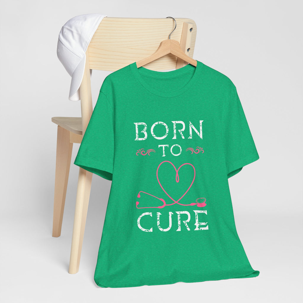 Né pour guérir le tee-shirt unisexe 