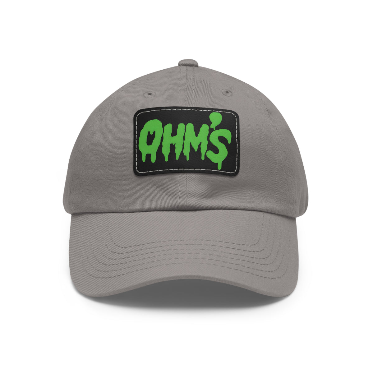 Dad Hat Olm's Cap Rectangle Leather Patch