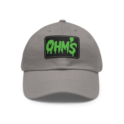 Dad Hat Olm's Cap Rectangle Leather Patch