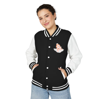 Letterman Jacket - 'hello santa' Design Printify