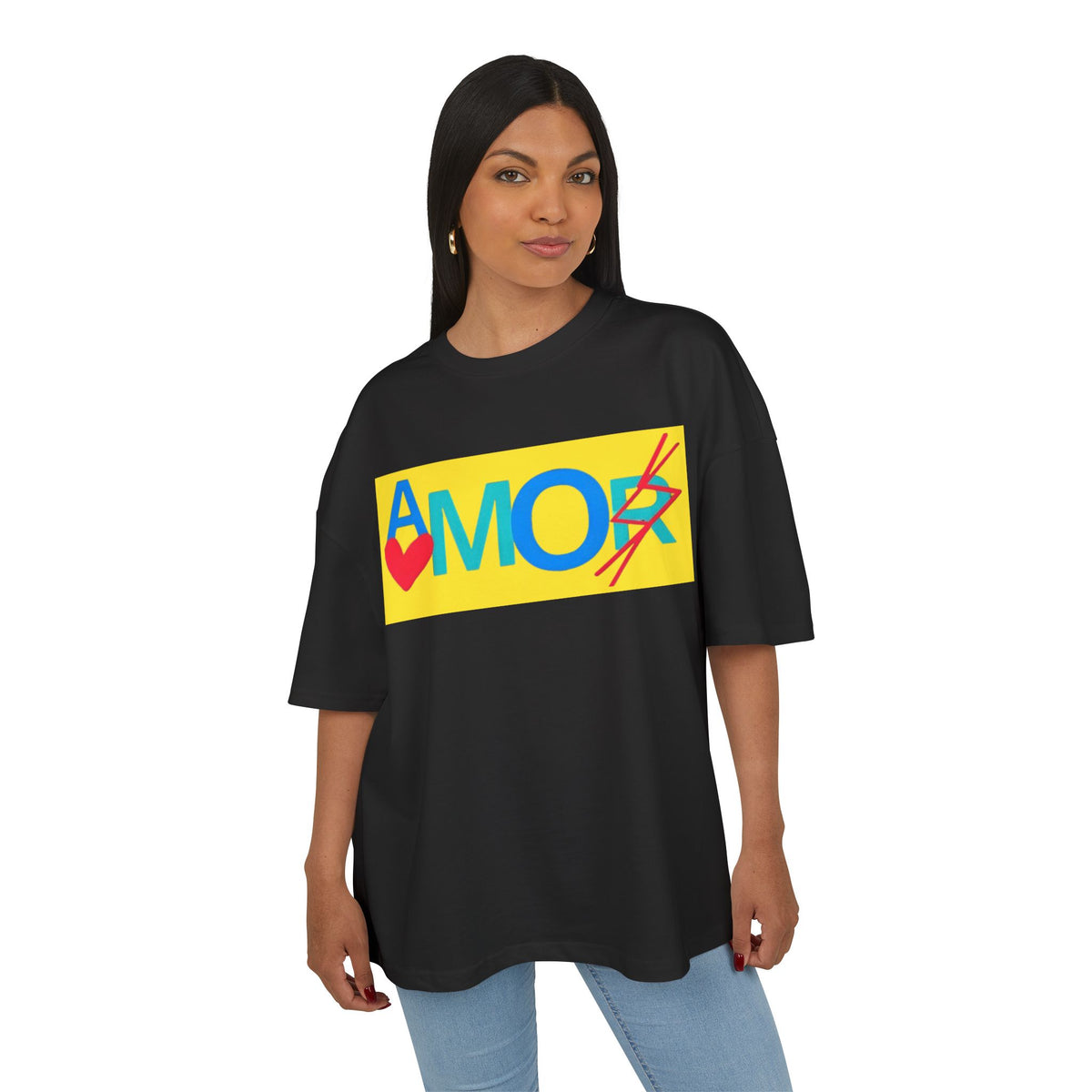 T-Shirt with AmoR X Design - Unisex