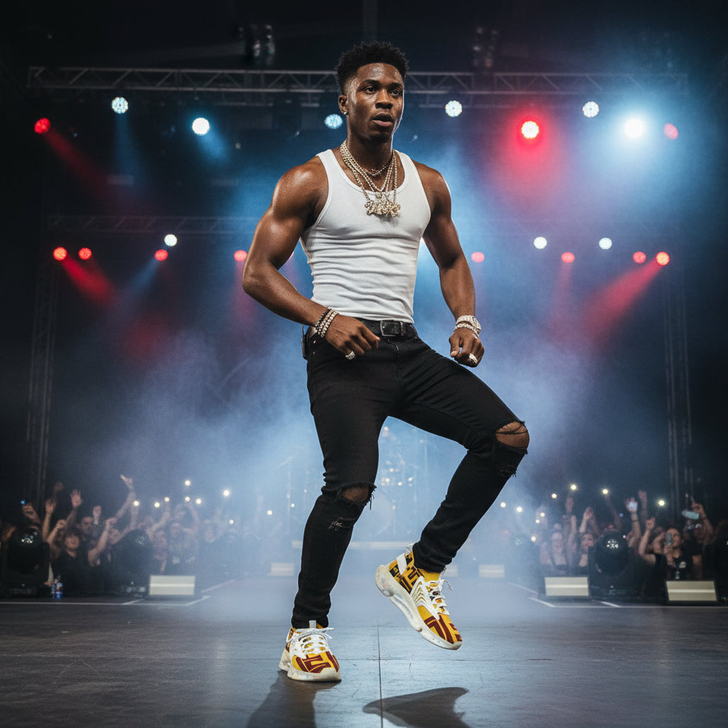 Vibrant Men's Mesh Sneakers for Casual Style and Comfort