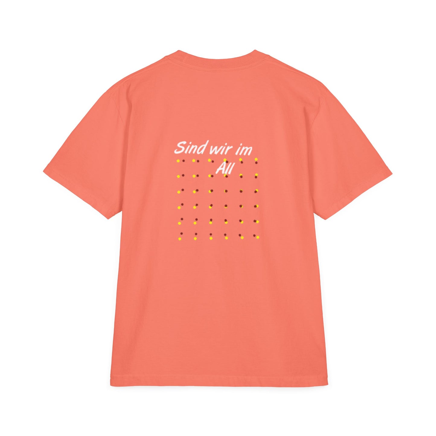 Drop-Shoulder T-Shirt - Chic sind wir im All