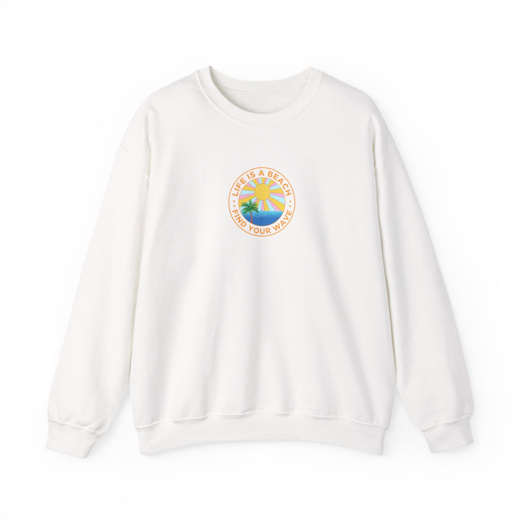 La vie est un sweat-shirt unisexe de plage 