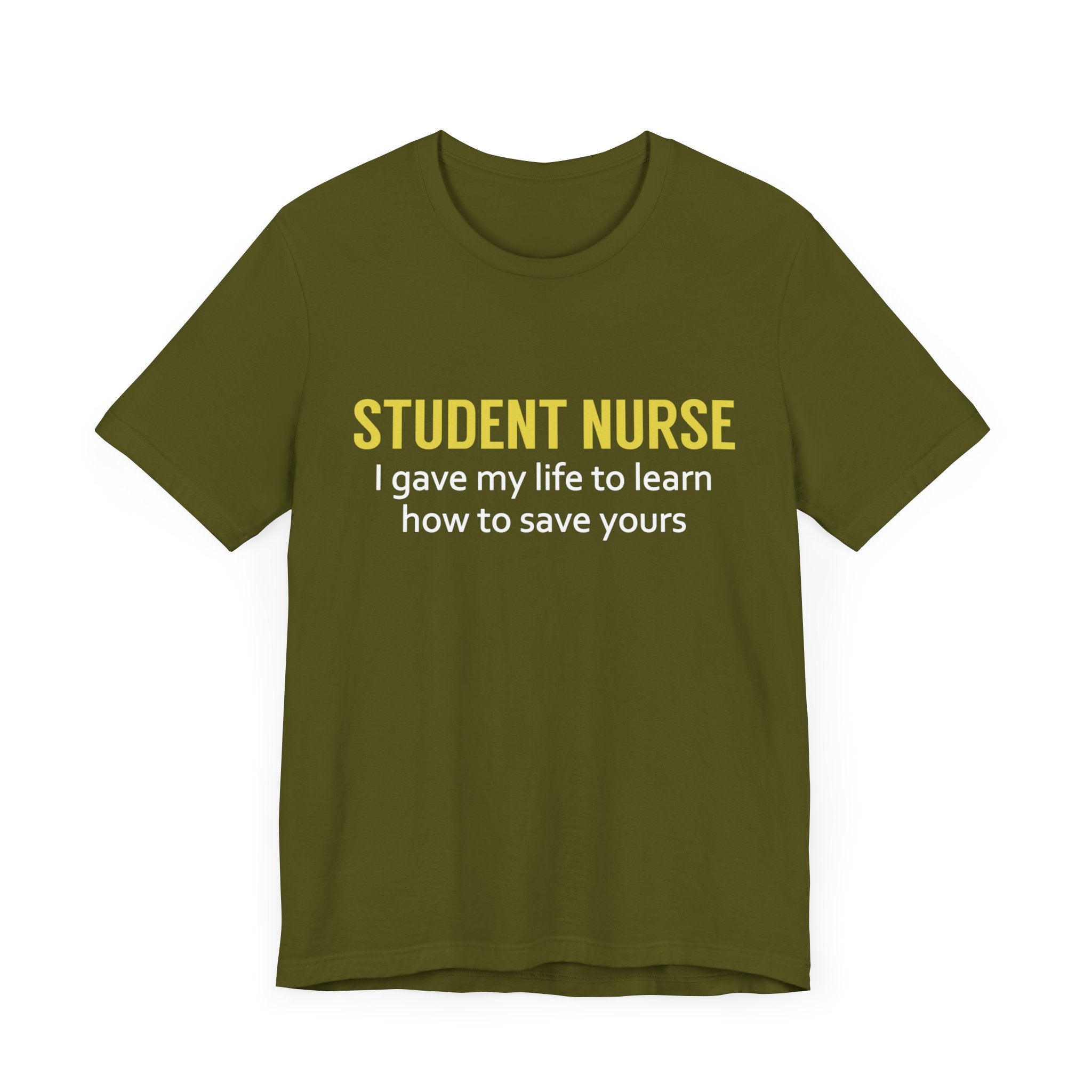 Tee-shirt unisexe infirmière étudiante 