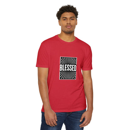 Blessed T-Shirt — 'blessed' Script Graphic Christian Tee