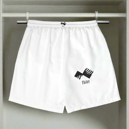 Flicker Unisex Swim Shorts - Stylish Beachwear for Summer Fun