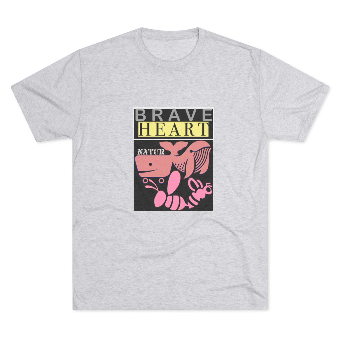Brave Heart Tri-Blend Unisex T-Shirt