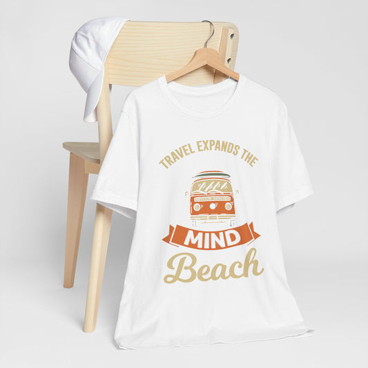 Unisex Travel Expands the mind Short Sleeve Tee