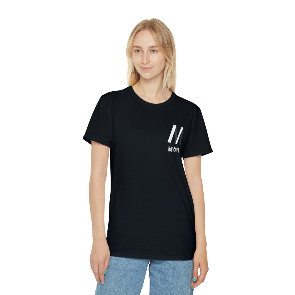 Unisex Move Graphic T-Shirt, Comfortable Casual Tee, Trendy Apparel for Everyday Wear, Gift for Fitness Enthusiasts, Stylish Wardrobe Staple Printify