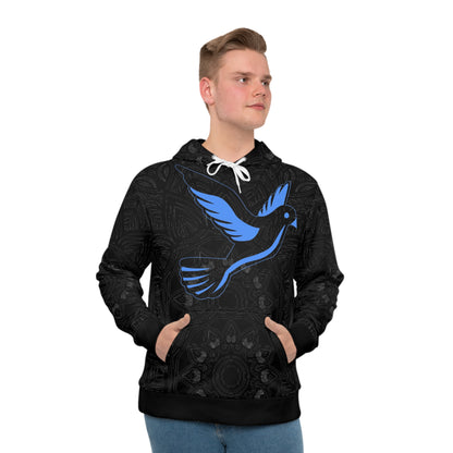 Rcnsons Men's 'Blue Eagle Hoodie' (AOP)