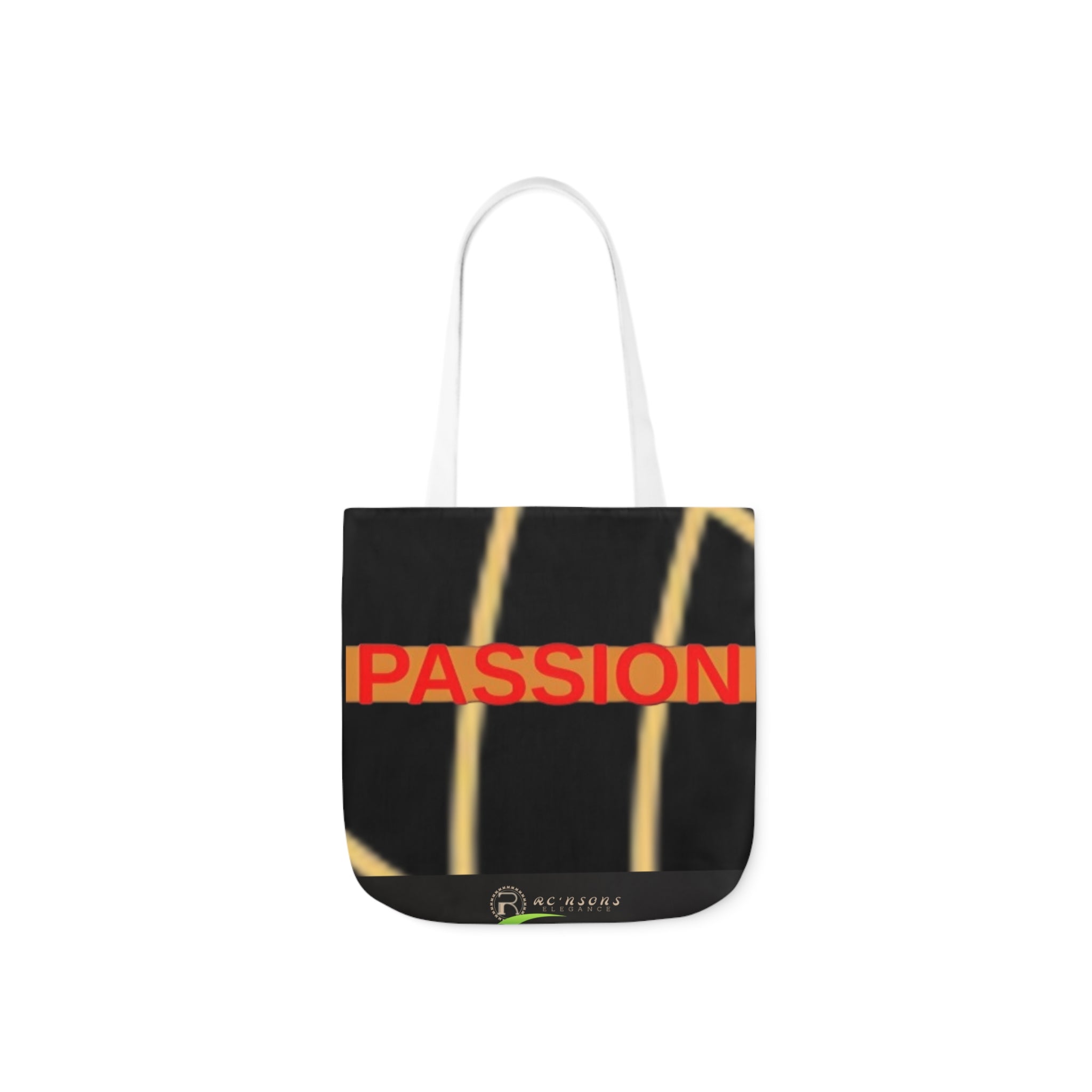 Passion Canvas Tote Bag, 5-Color Straps