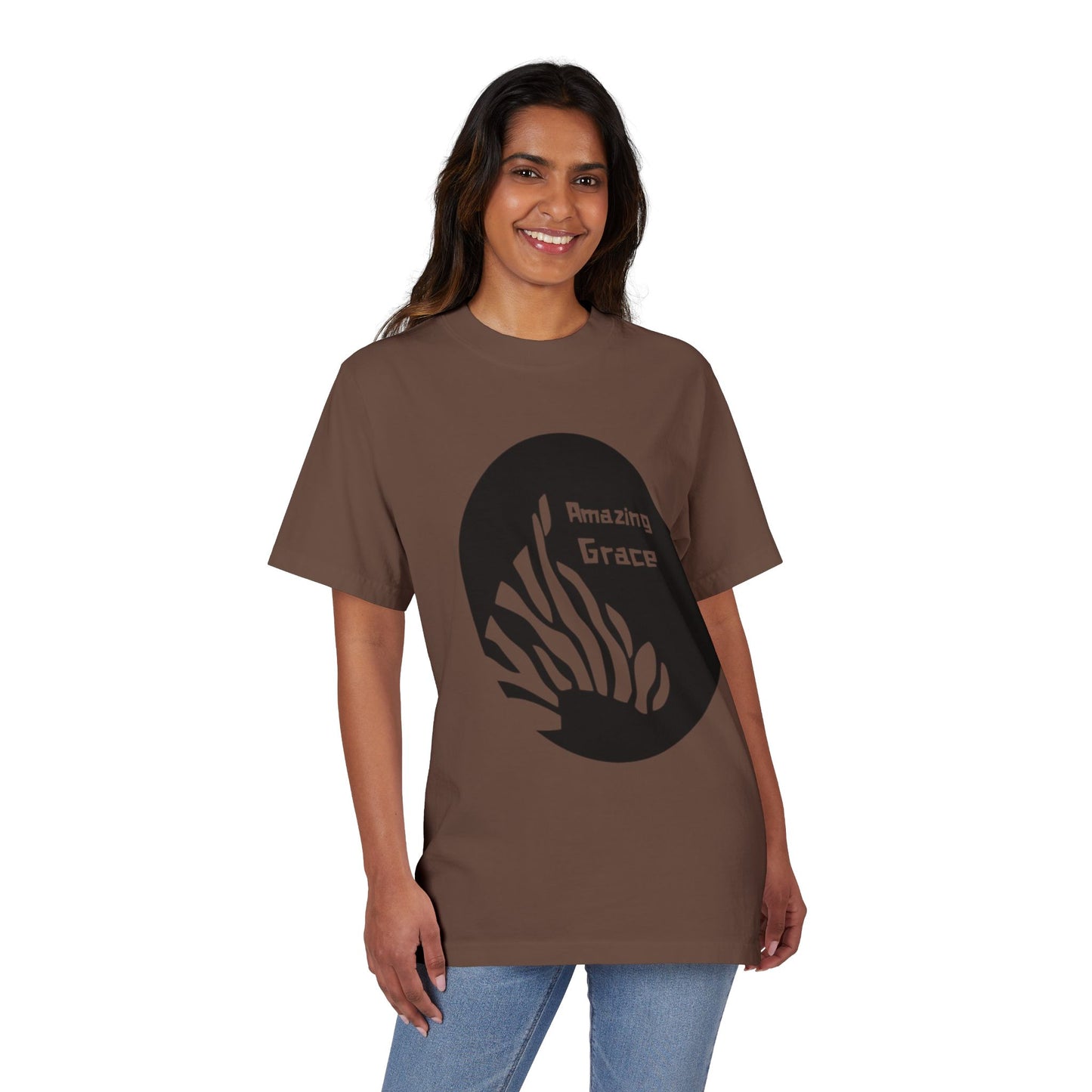 Unisex Graphic Tee - Amazing Grace T-Shirt for Faith and Inspiration, Casual Wear, Gift for Friends, Church Events, Spiritual Retreats