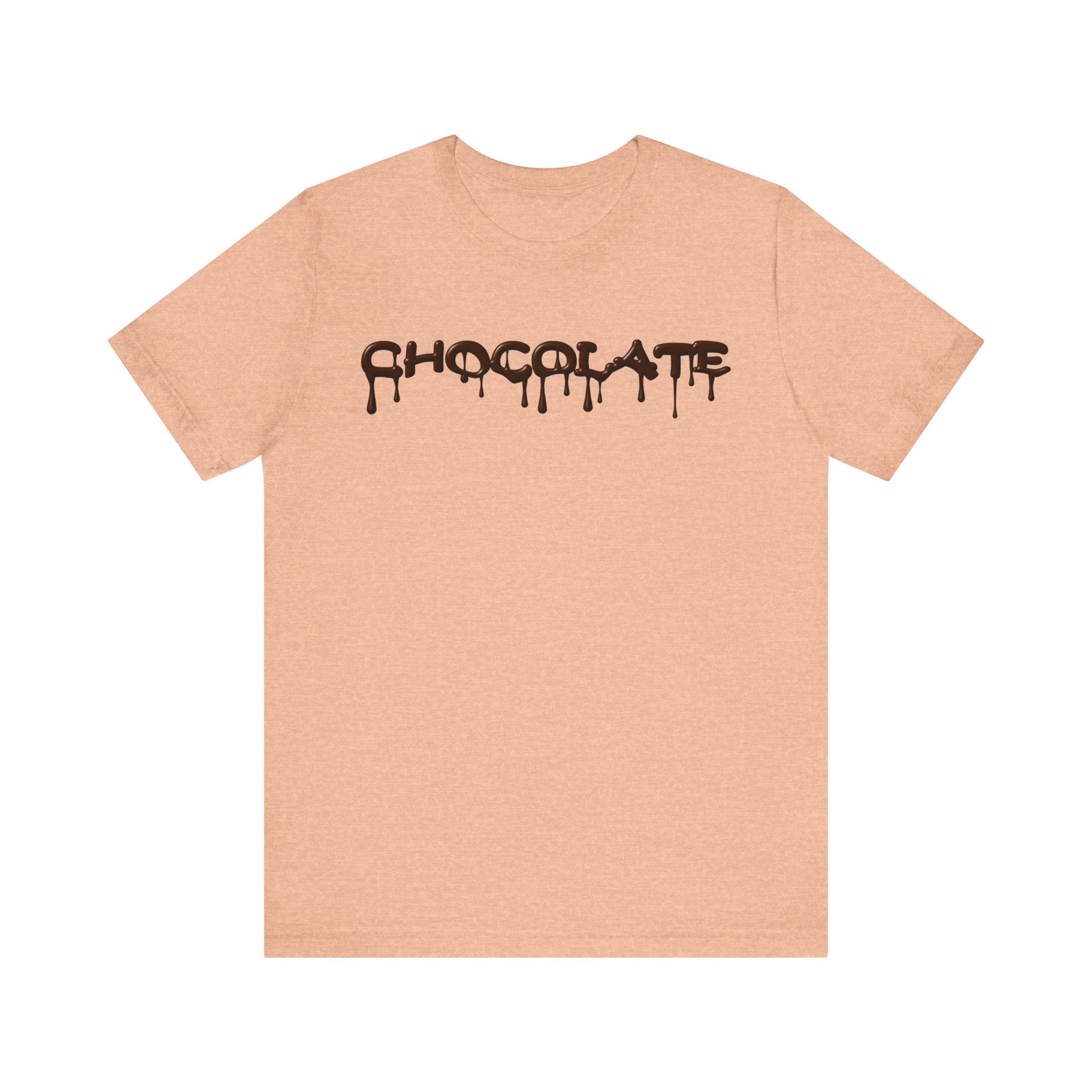 Unisex Jersey Short Sleeve Chocolate Tee