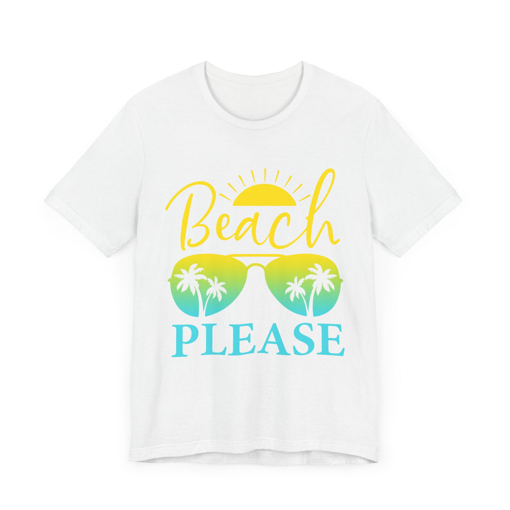 Plage s’il vous plaît Tee unisexe 