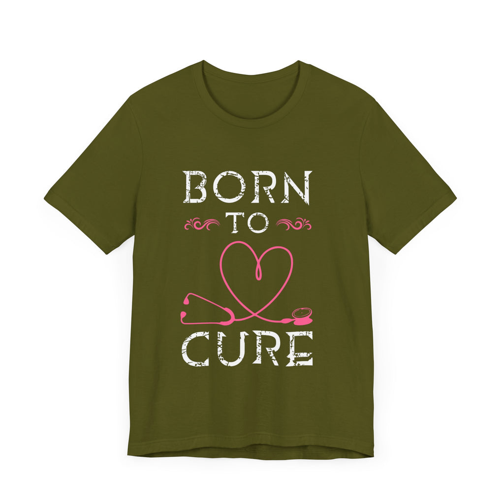 Né pour guérir le tee-shirt unisexe 