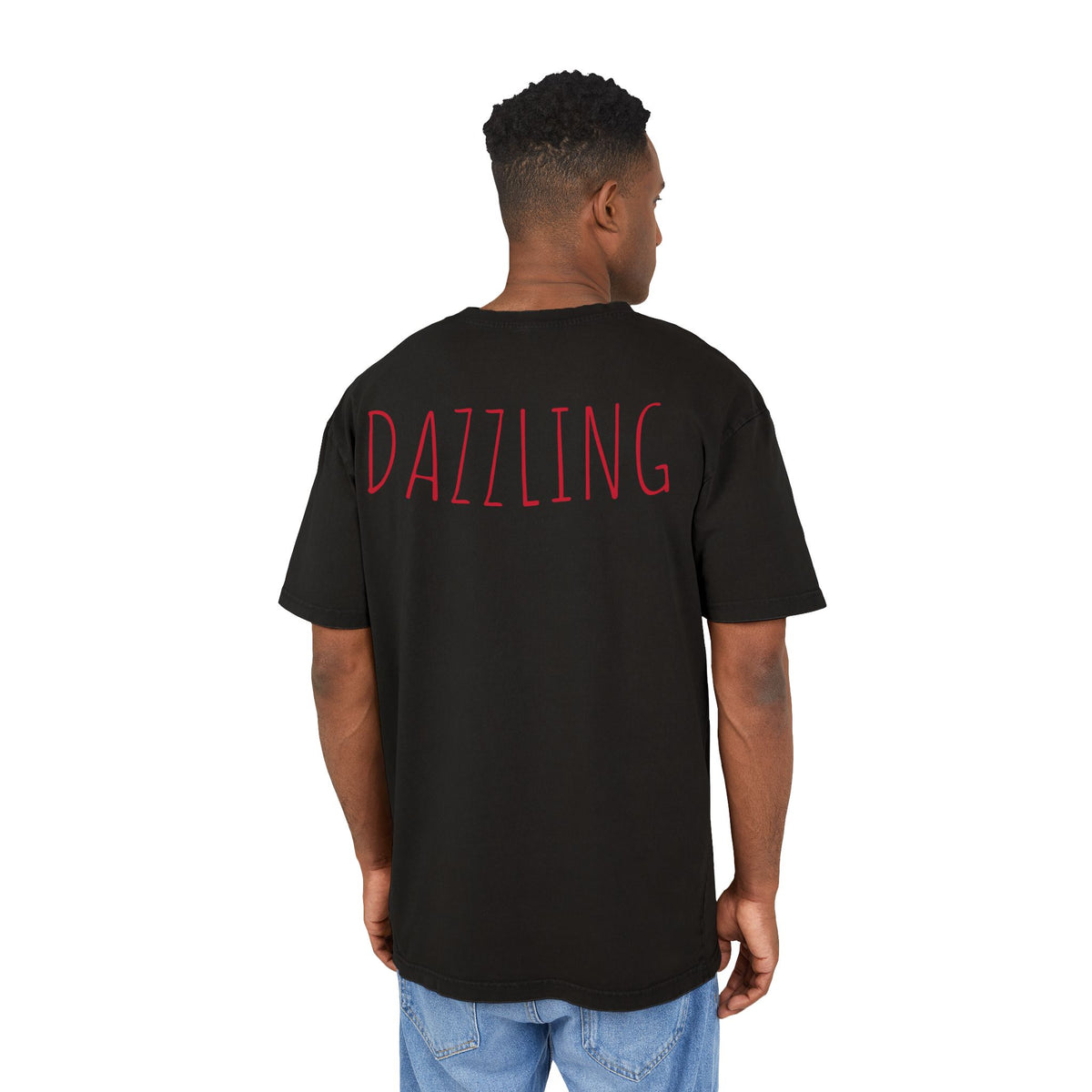 Oversize Tee  - Dazzling Acid Washed T-Shirt