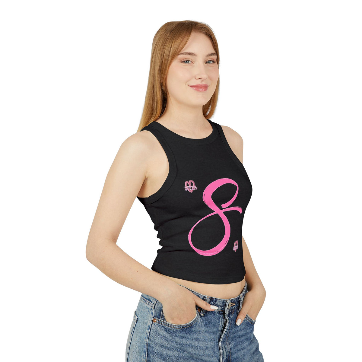 RCNSONS Micro Rib Racer Tank Top