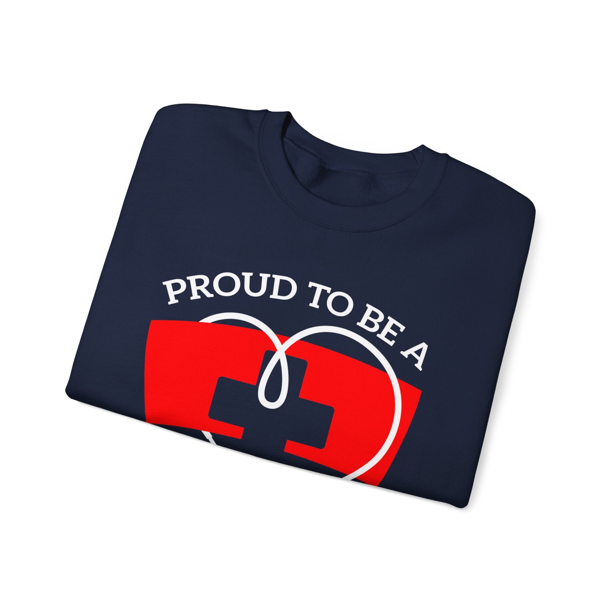 Fier d’être un sweat-shirt unisexe infirmière 