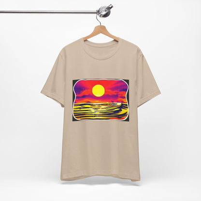 RCNSONS Unisex Short Sleeve Sunset Tee