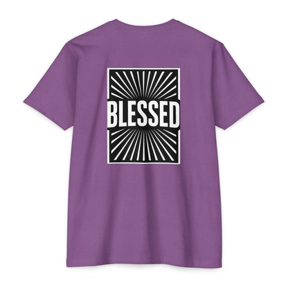 Blessed T-Shirt — 'blessed' Script Graphic Christian Tee