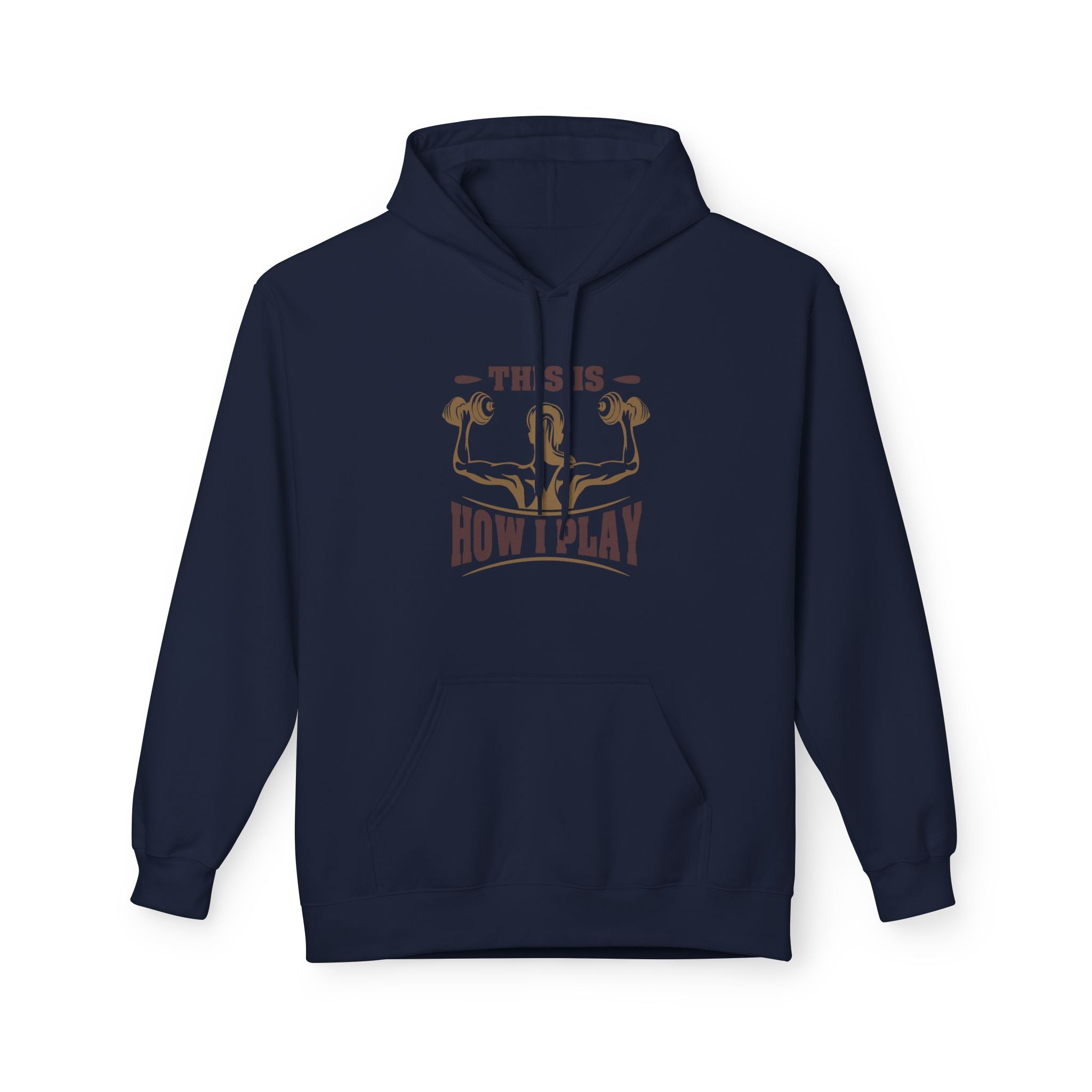 Rcnsons Unisex Midweight Softstyle Fleece 'Play' Hoodie