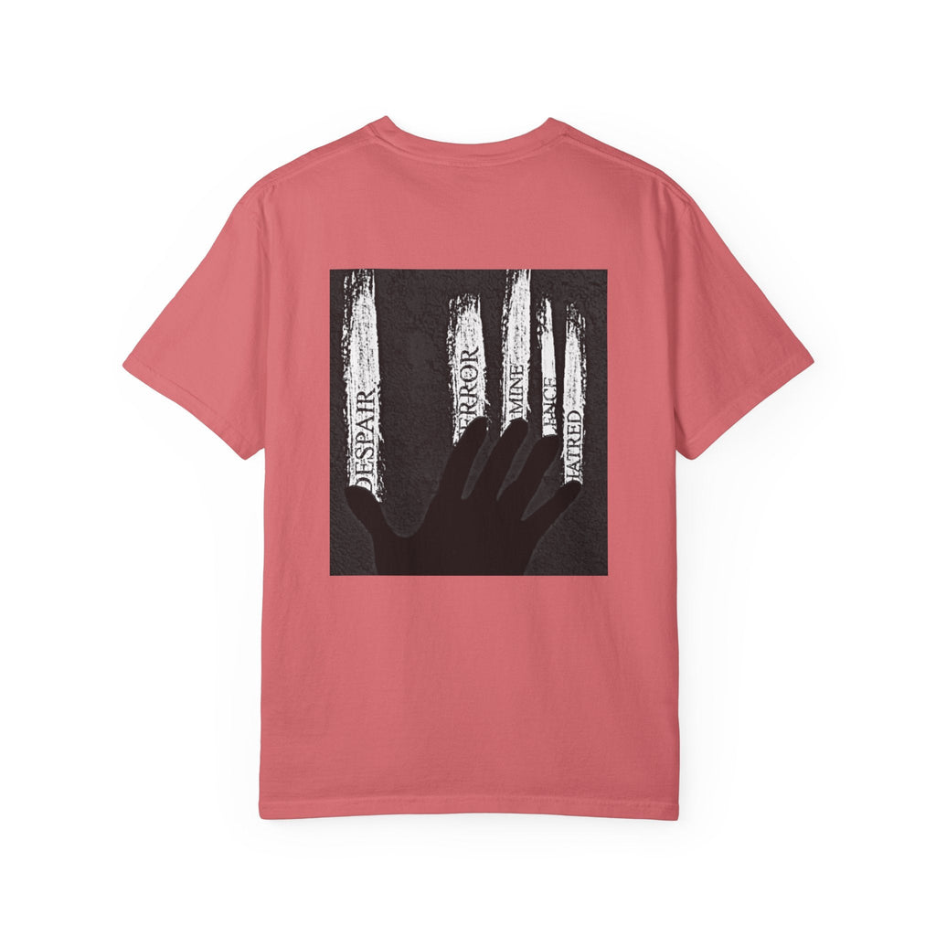 Garment-Dyed T-shirt, Unisex Black Graphic Tee, Motivational Shirt, Casual Streetwear, Perfect Gift for Friends Printify