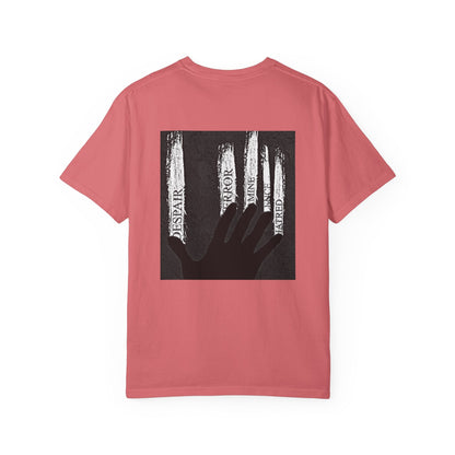 Garment-Dyed T-shirt, Unisex Black Graphic Tee, Motivational Shirt, Casual Streetwear, Perfect Gift for Friends Printify