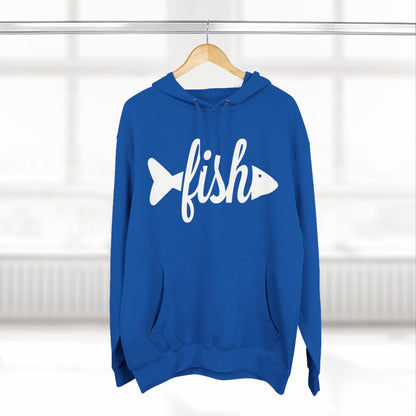 Water Splash Graphic Fleece Hoodie - Comfortable & Stylish
