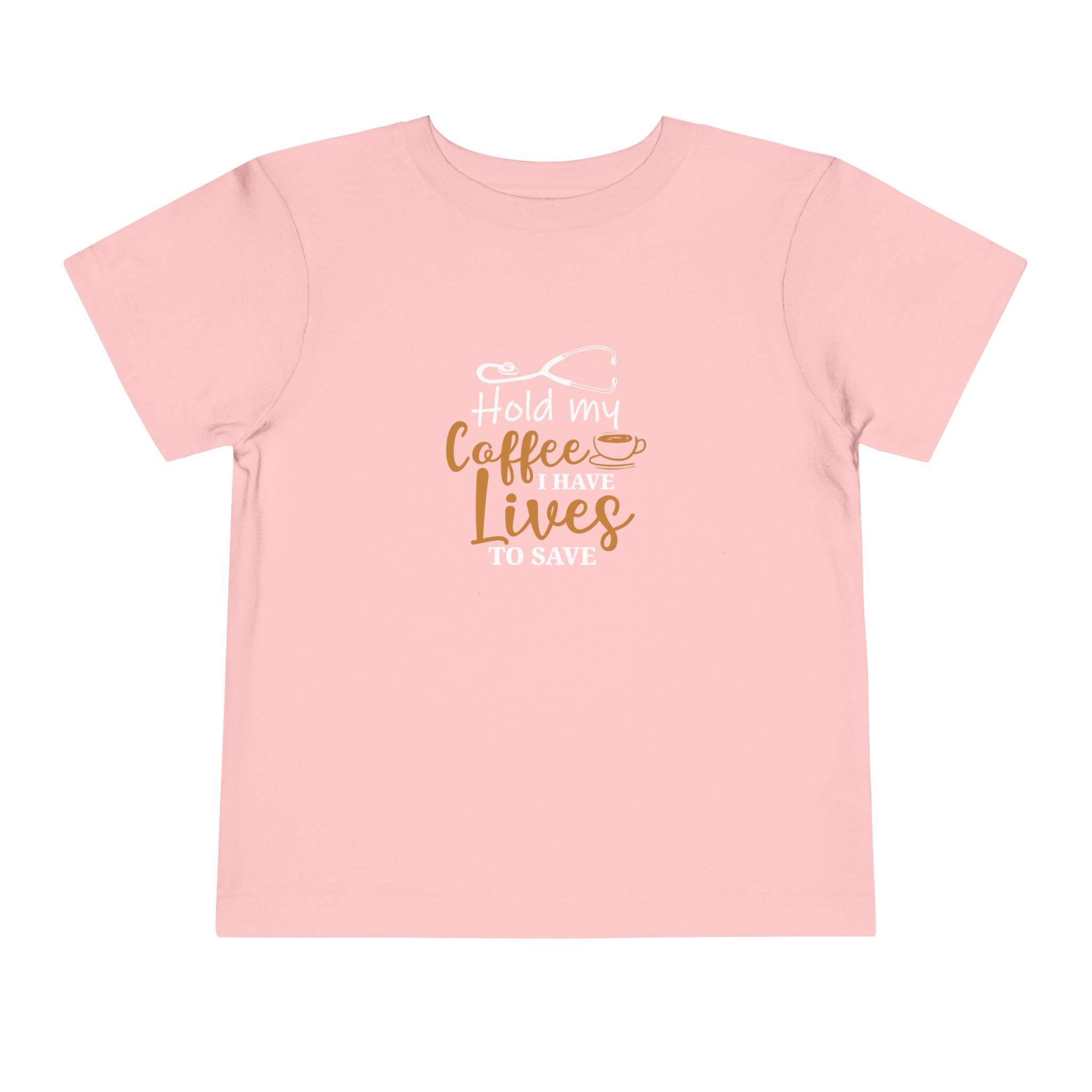 T-shirt pour tout-petits Hold My Coffee 