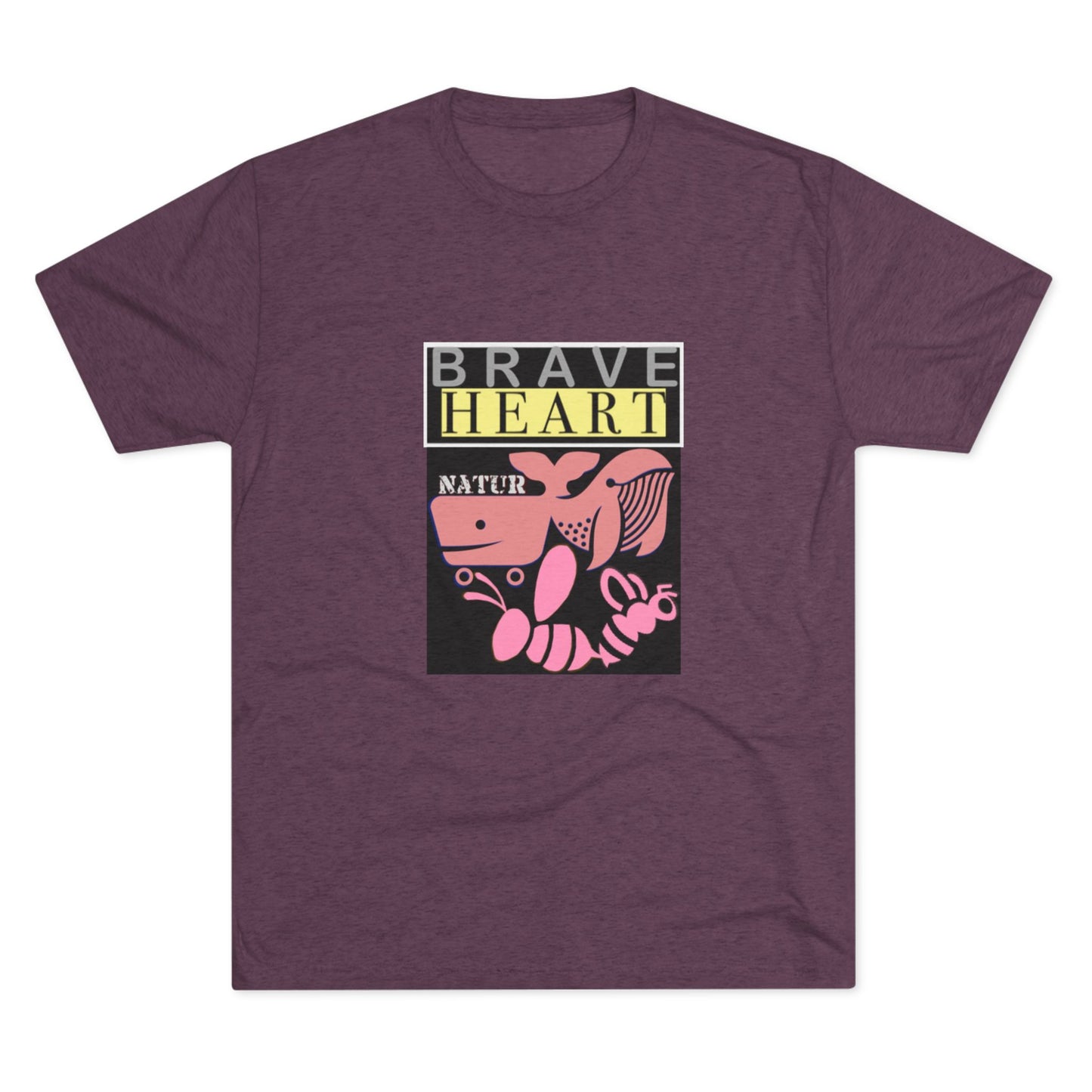 Brave Heart Tri-Blend Unisex T-Shirt