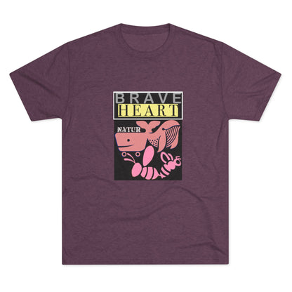 Brave Heart Tri-Blend Unisex T-Shirt