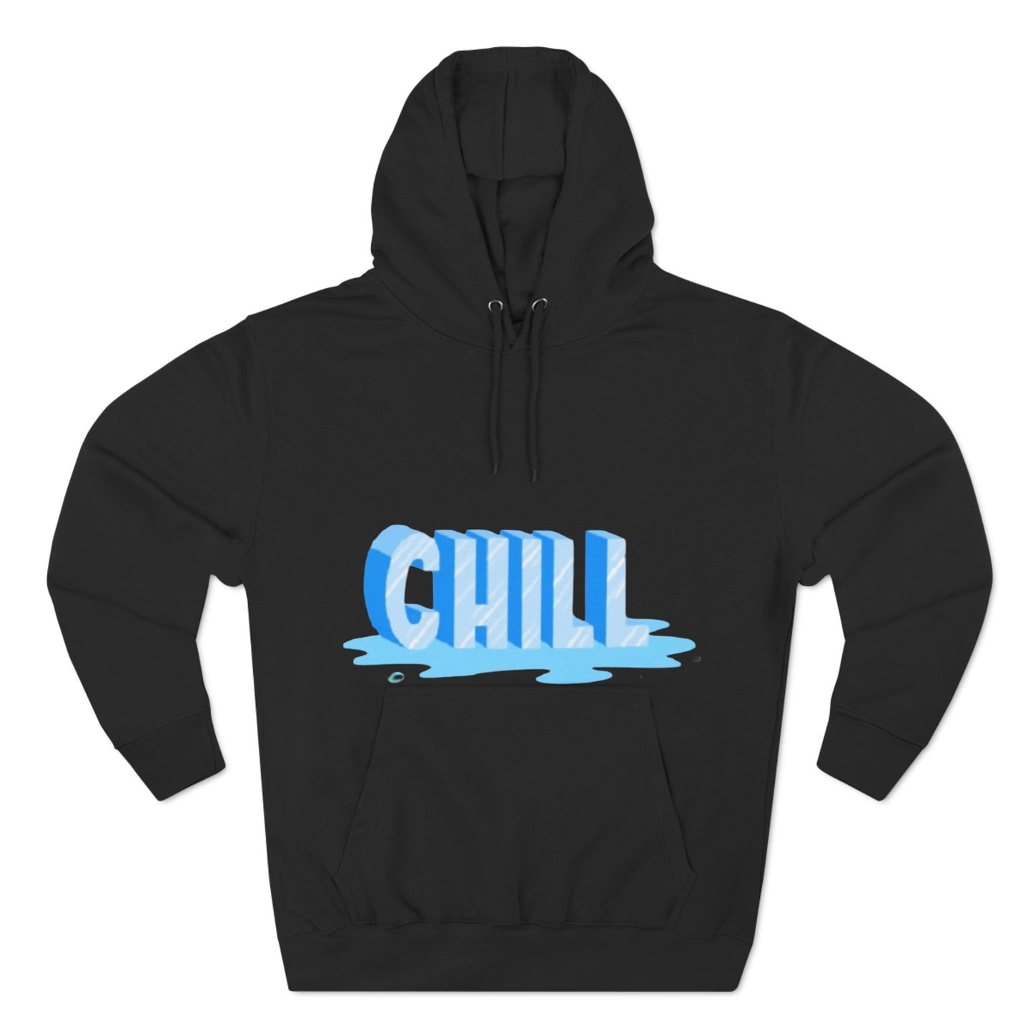 Unisex Three-Panel Fleece Chill Hoodie