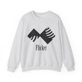 Flicker Unisex Heavy Blend Crewneck Sweatshirt - Cozy and Stylish