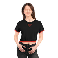Trendy Cropped Tee, Casual Chic Top, Summer Fashion, Festival Wear, Everyday Style, Gift for Her, Edgy Graphic Tee