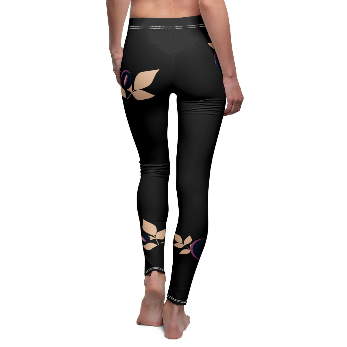Leggings - 'Go Girl Go' Motivational Design