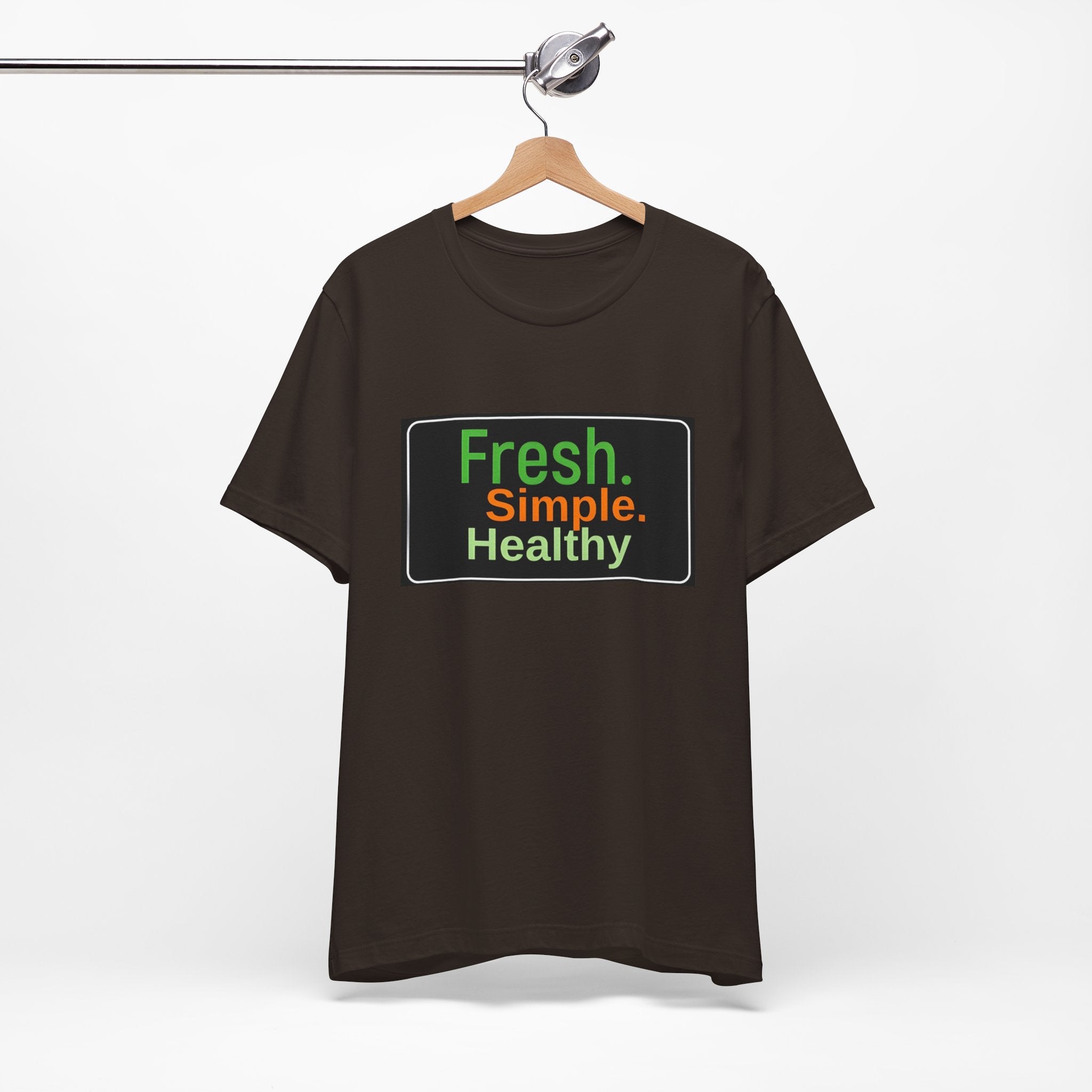 Unisex Fresh Simple Short Sleeve Tee