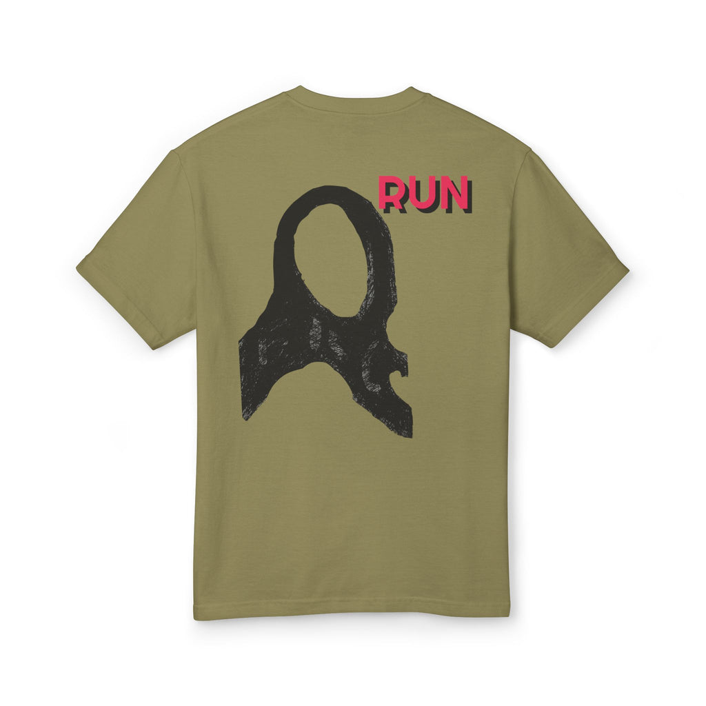 Casual Unisex Tee -  Run Graphic