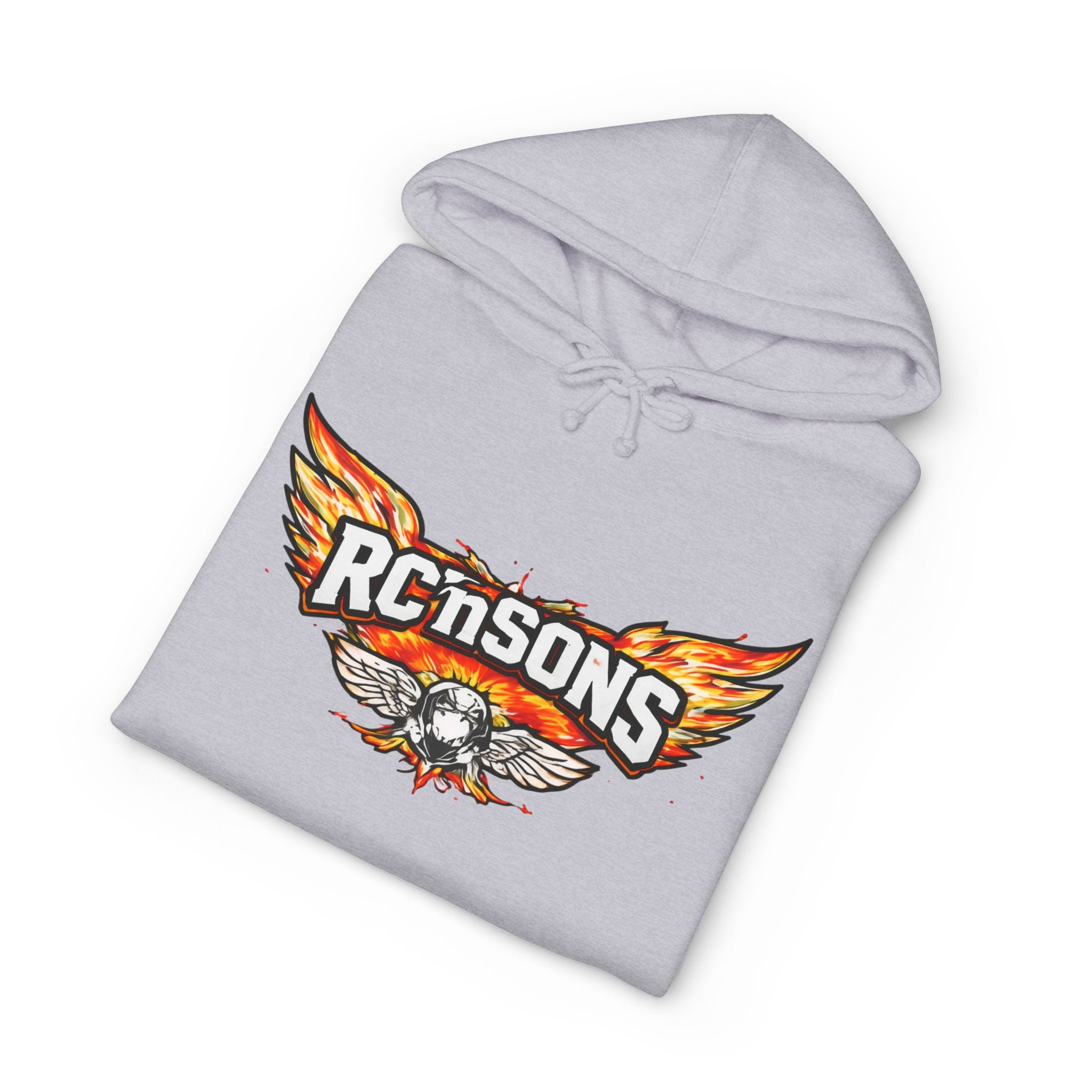 RCnSONS Wings Hoodie — Vintage Motorcycle Pullover