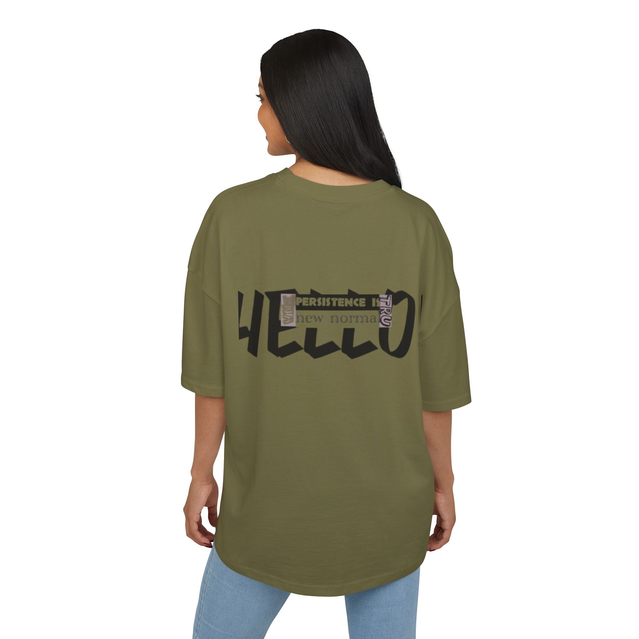 Hello! Persistence is the New Norma Unisex Box Tee Printify