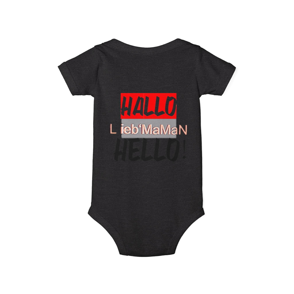 Hello Baby Bodysuit - Cute Multilingual Infant Jersey One Piece