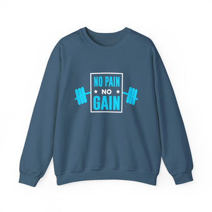 Pas de douleur pas de gain Sweat-shirt unisexe 