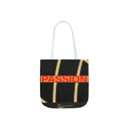 Passion Canvas Tote Bag, 5-Color Straps
