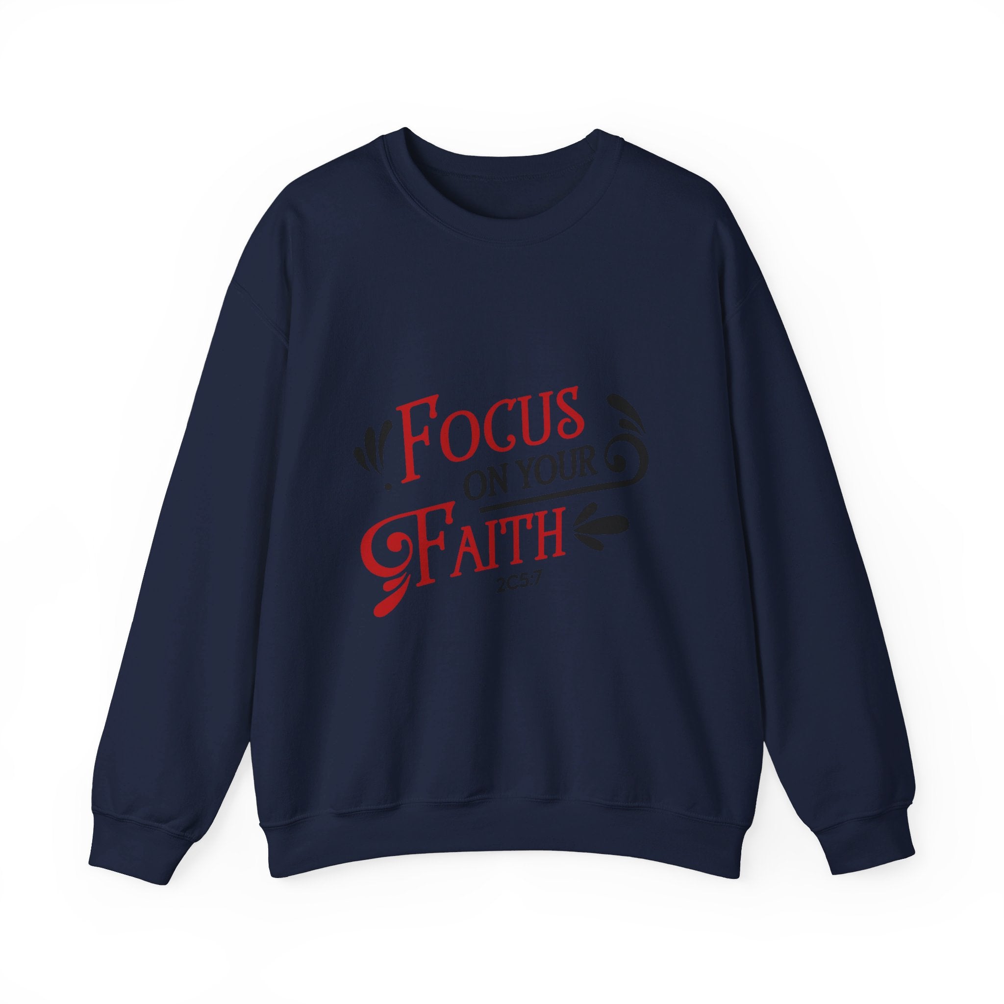 Concentrez-vous sur votre sweat-shirt unisexe foi 