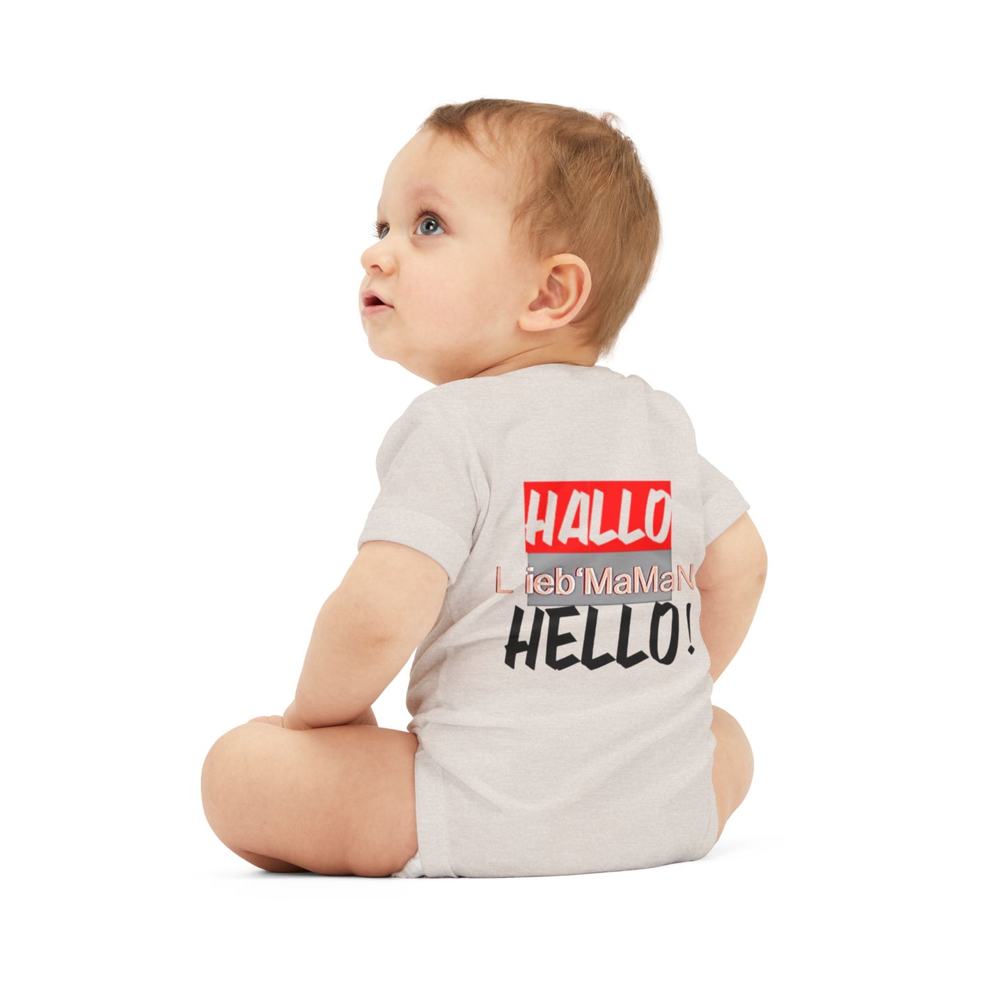 Hello Baby Bodysuit - Cute Multilingual Infant Jersey One Piece
