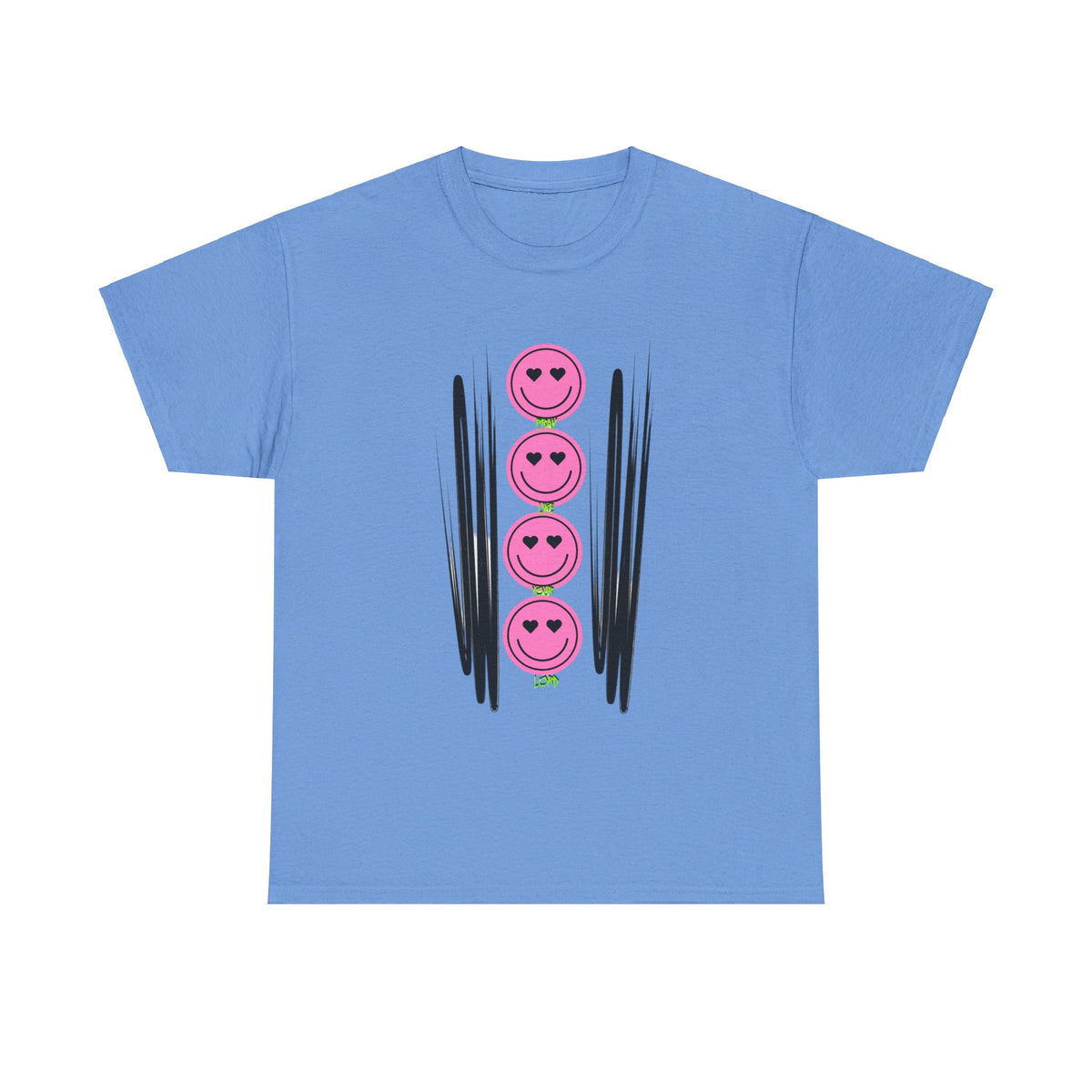 RCNSONS Unisex Heavy Cotton Smileys Tee