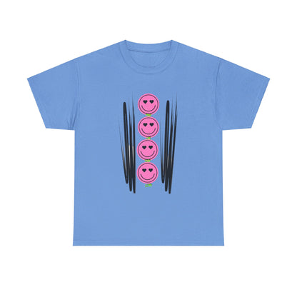 RCNSONS Unisex Heavy Cotton Smileys Tee