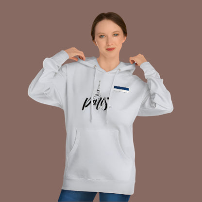 Paris Unisex Hoodie Sweatshirt - Eiffel Tower Design