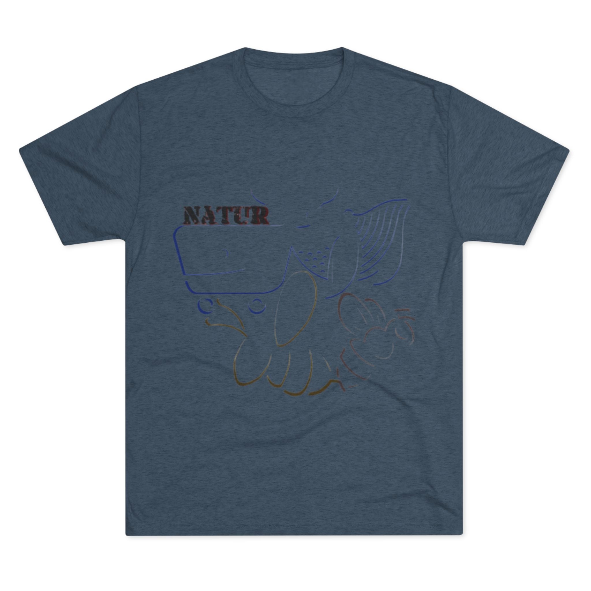 Nature Inspired Tee - Unisex Tri-Blend Crew Tee