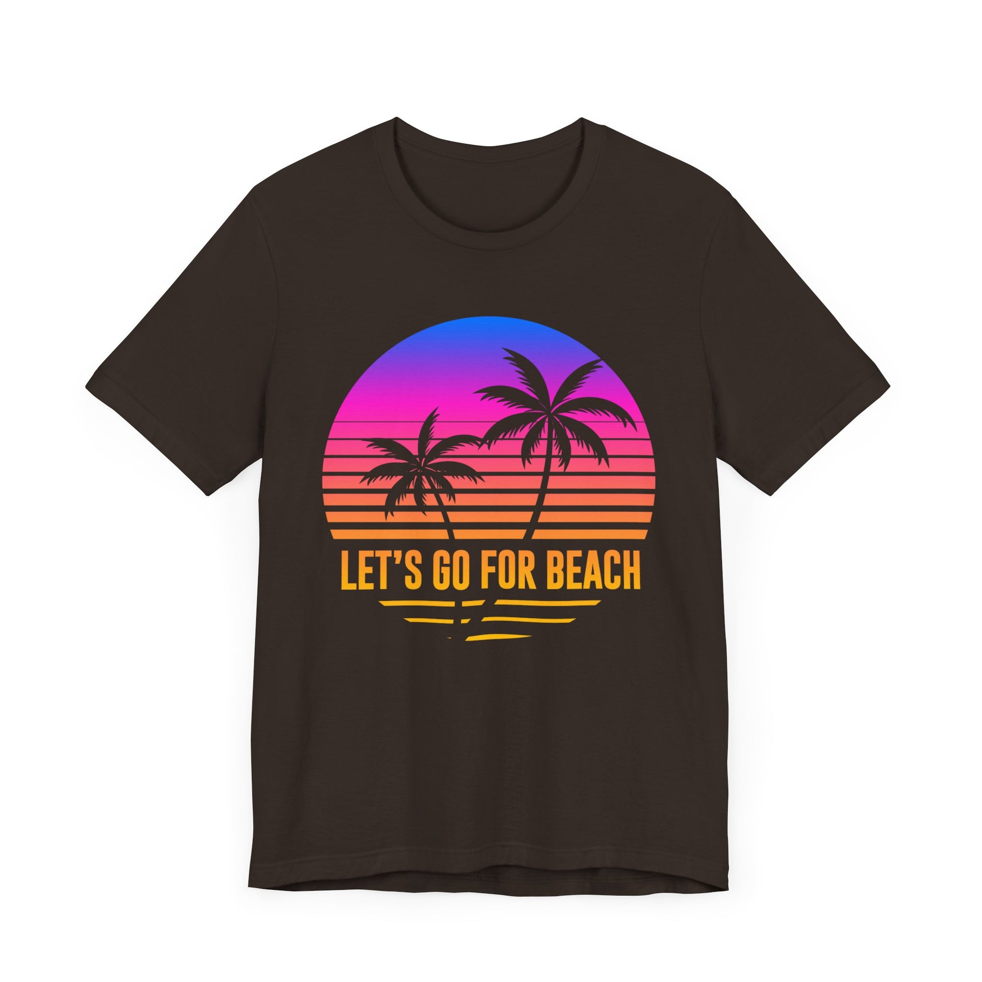 Allons-y pour la plage Tee-shirt unisexe 